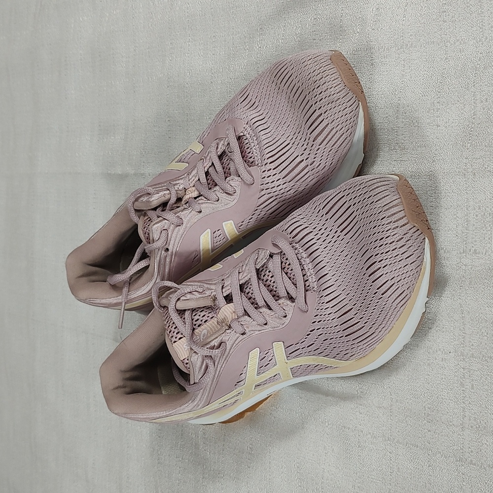 Asics Pink Rose Blush Guidance Line AmpliFoam Casual Athletic Shoe Women 10.5